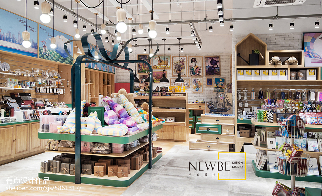 杂货店装修设计效果图大全 从